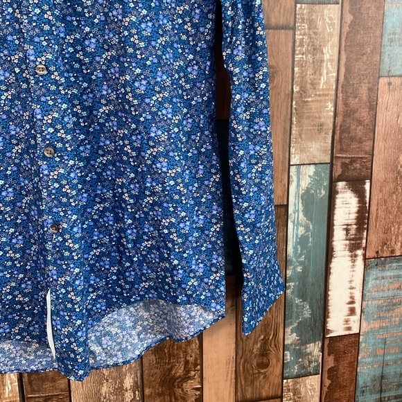 Van Heusen flex 32/33 large slim fit stretch button down shirt - Picture 4 of 16